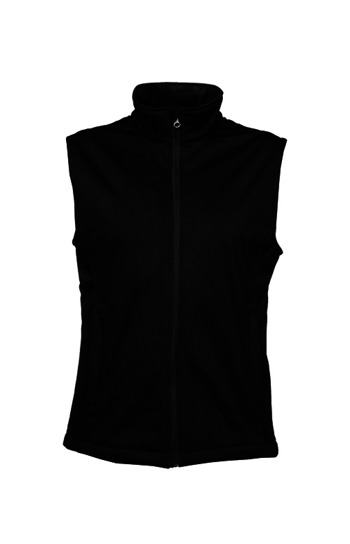 Women's Balfour Softshell Vest - Black