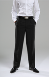 Men's Pleat Front Trousers