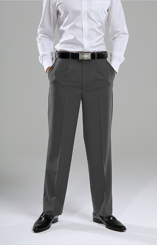 Clavelite Brown Solid Formal Pleated Front Trouser Pant For Men -  laaviebox.com