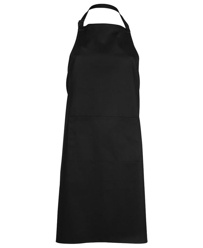 Apron with Pocket - Black