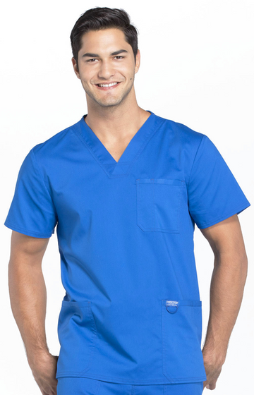 Cherokee Men's WW Revolution V-Neck Top - Royal