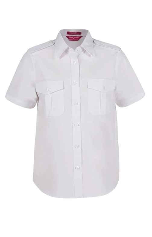 Women's Epaulette Short Sleeve Shirt