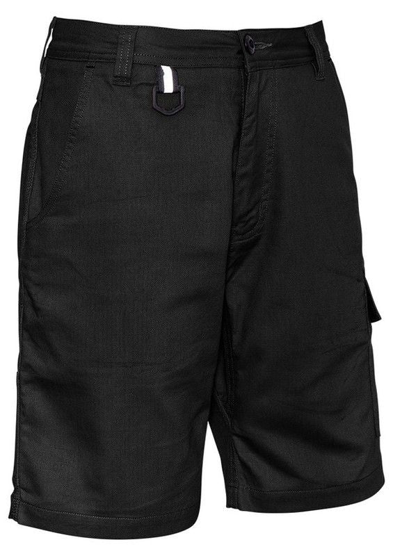 Mens Rugged Ripstop Short - Black