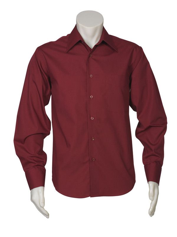 Men's Metro Long Sleeve Shirt - Royal