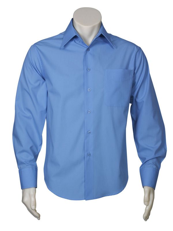 Men's Metro Long Sleeve Shirt - Royal