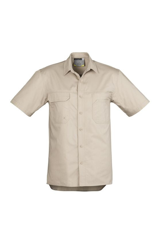 Light Weight Tradie Shirt SSL - Grey