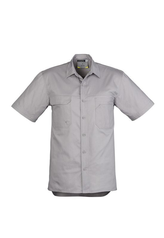 Light Weight Tradie Shirt SSL - Blue