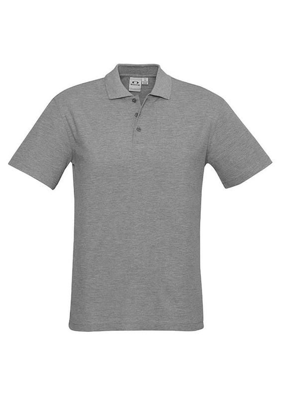 Crew Kids Polo Shirt - Grey Marle