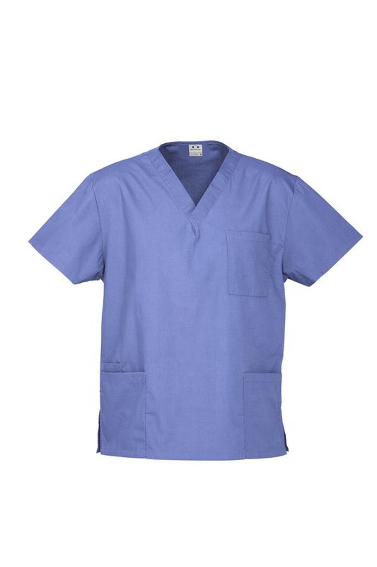 Unisex Classic Scrub Top - Black