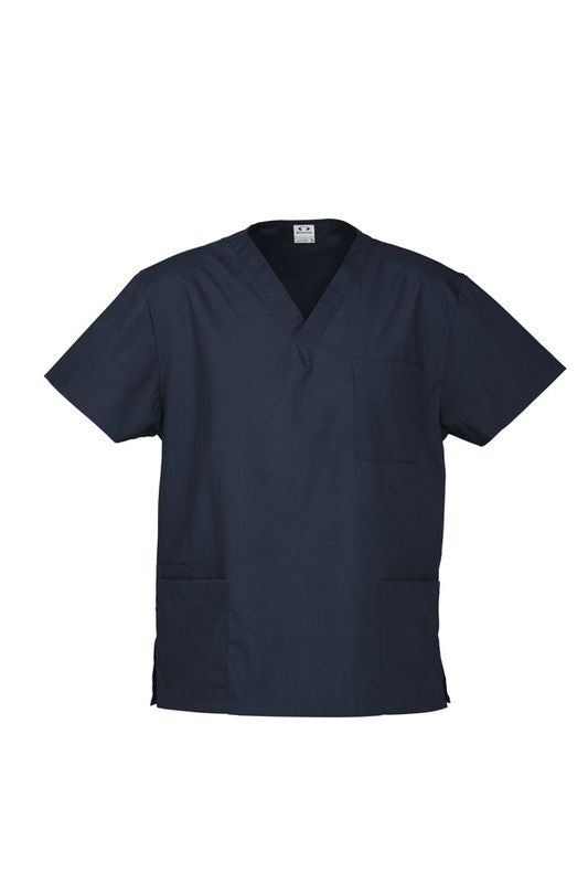 Unisex Classic Scrub Top - Black