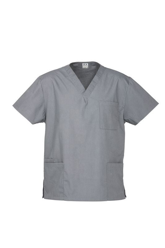 Unisex Classic Scrub Top - Black