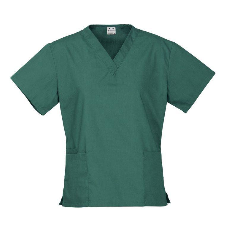 Ladies Classic Scrub Top - Black