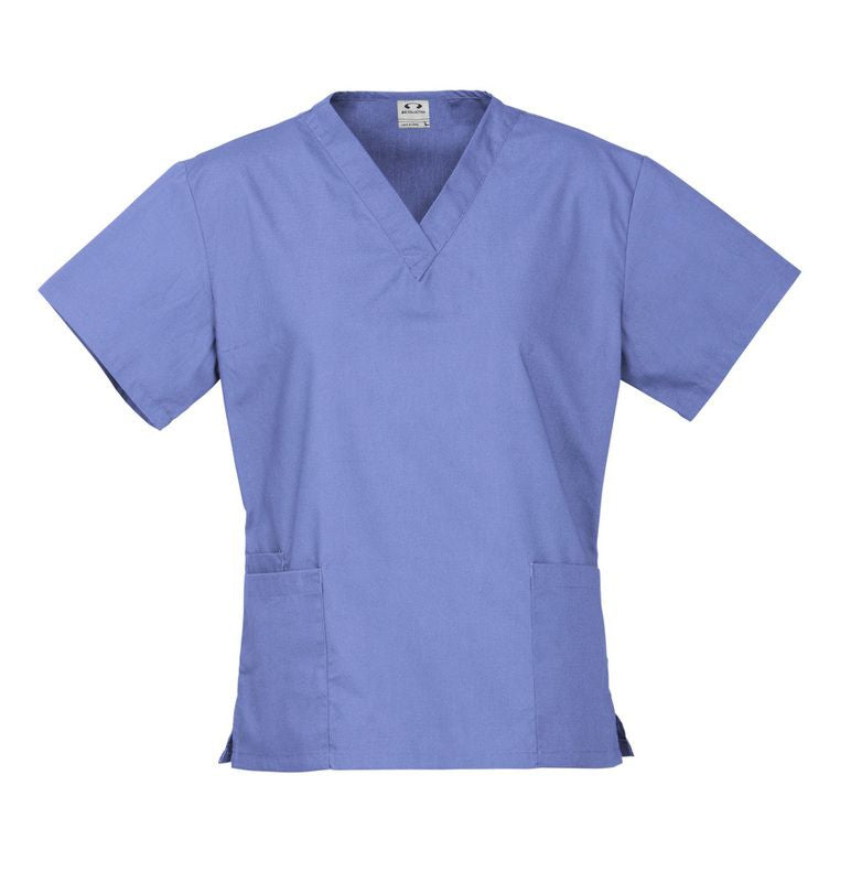 Ladies Classic Scrub Top - Black