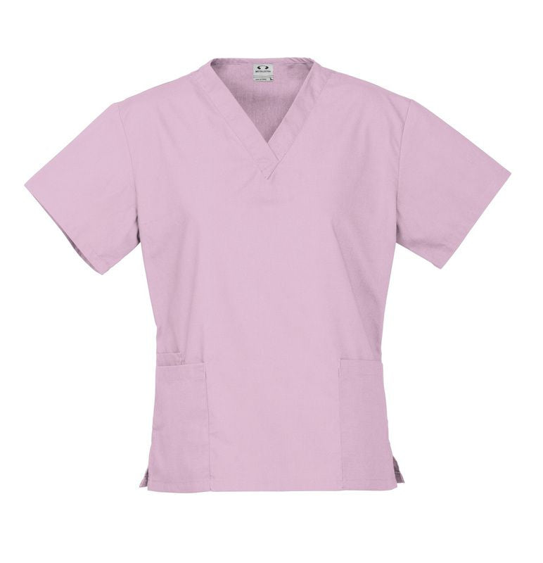 Ladies Classic Scrub Top - Black