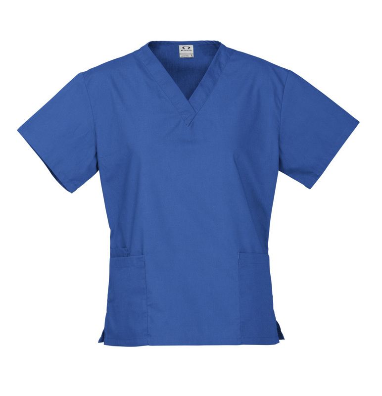 Ladies Classic Scrub Top - Black