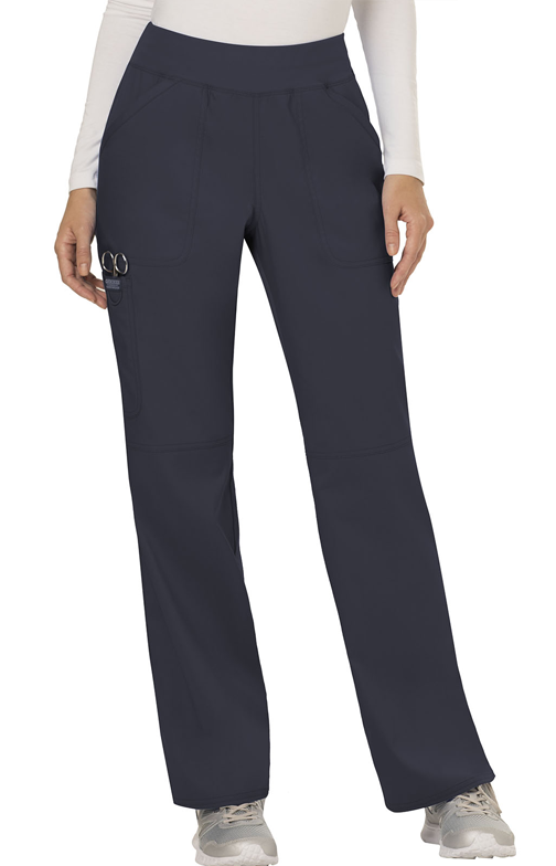 Women's Cherokee WW Revolution Straight Leg Pant - Black