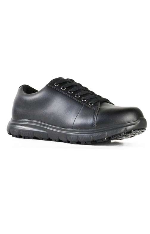 Fire Non Safety Lace up Shoe - Black