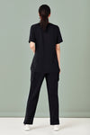 Womens Avery Tailored Fit Round Neck Scrub Top