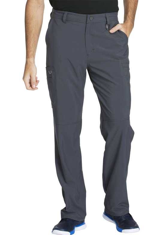 Cherokee Men's Infinity Fly Front Pant - Navy