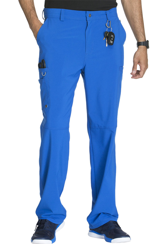 Cherokee Men's Infinity Fly Front Pant - Caribbean Blue