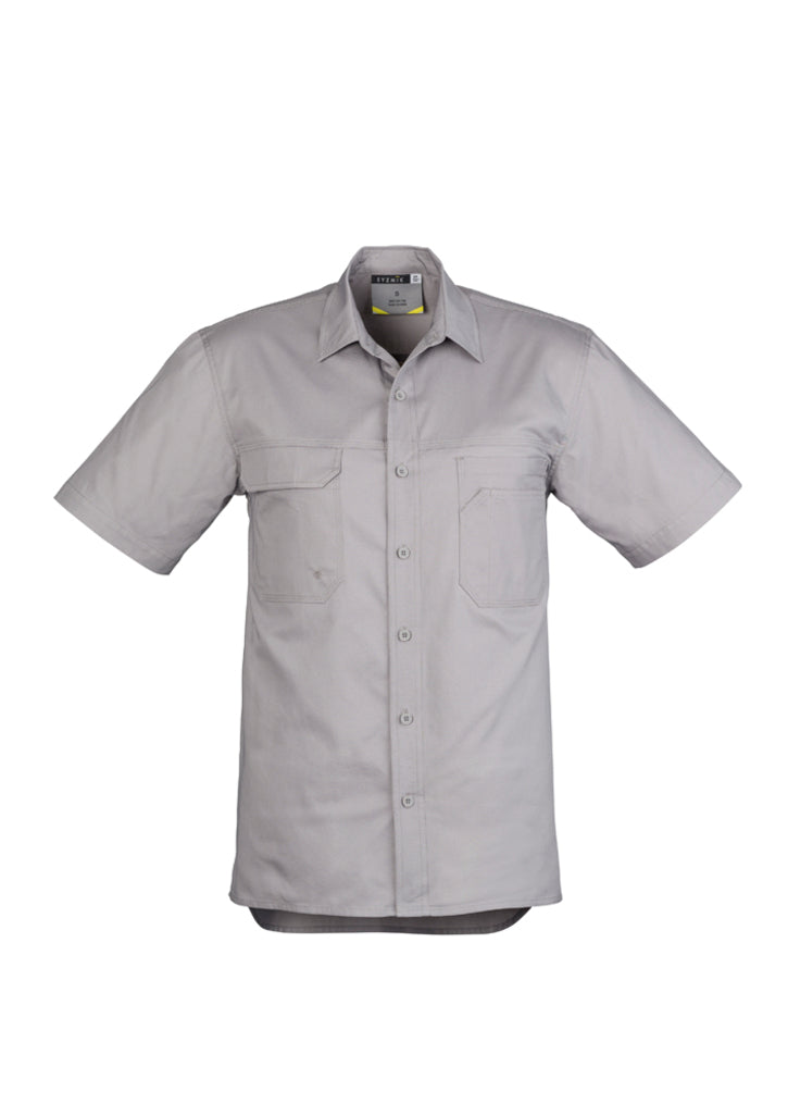 Light Weight Tradie Shirt SSL - Grey