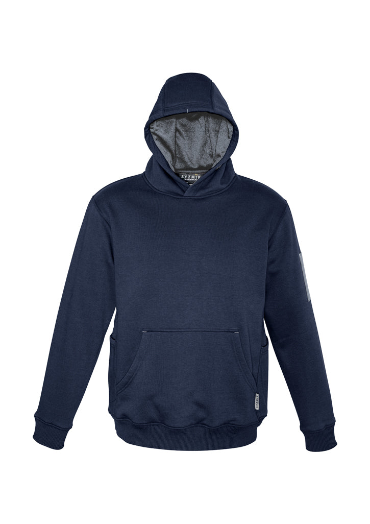 Multi-Pocket Hoodie - Grey/Black