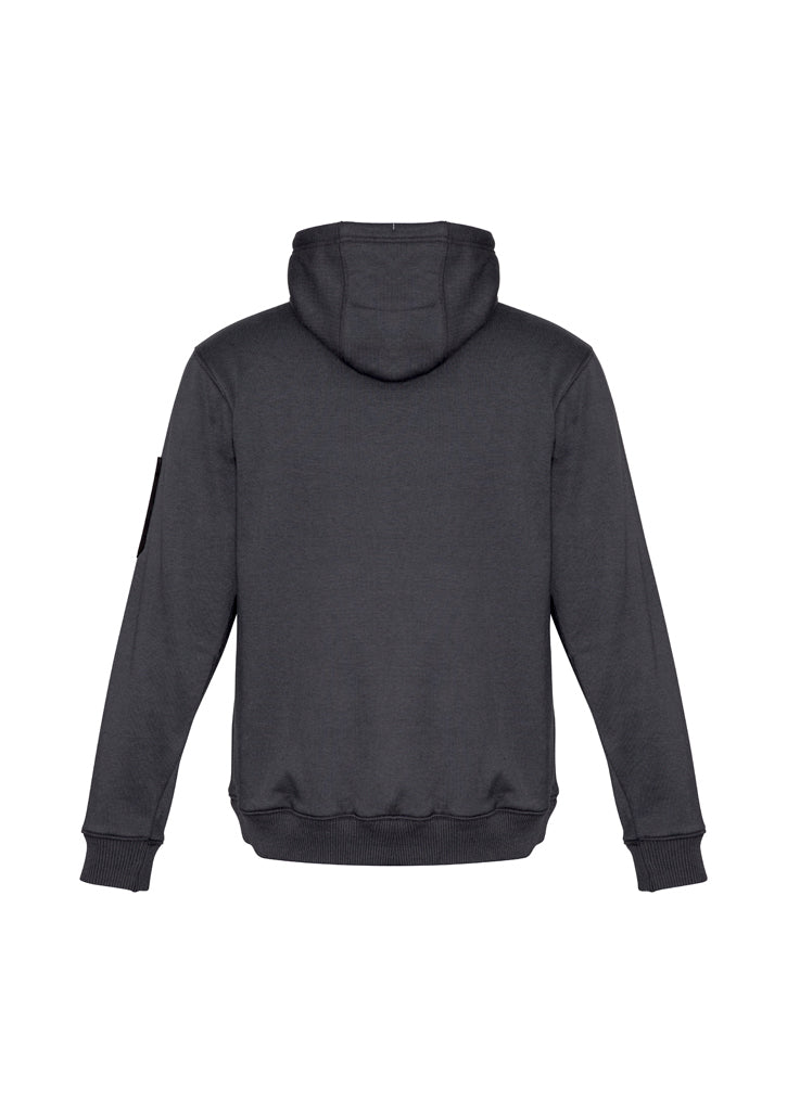 Multi-Pocket Hoodie - Grey/Black