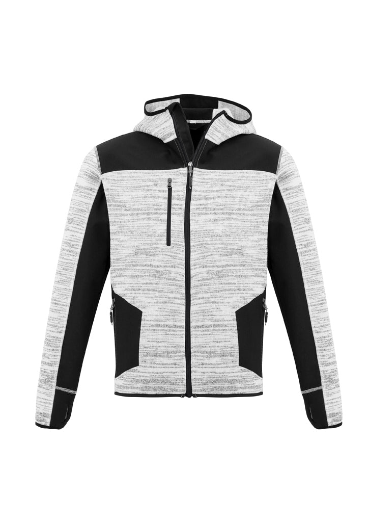 Streetworx Reinforced Knit Hoodie - Grey