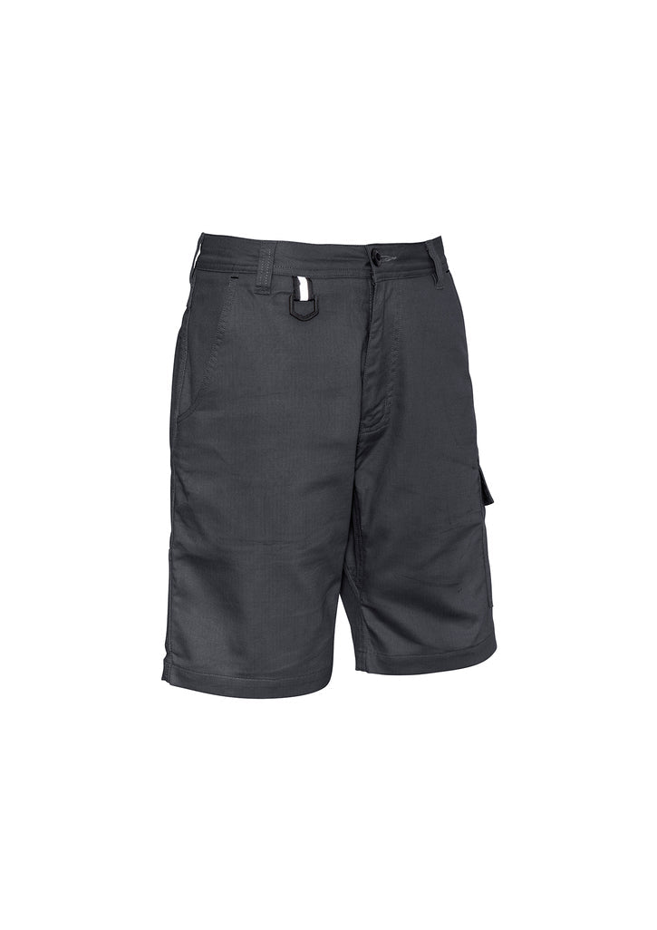 Mens Rugged Ripstop Short - Black