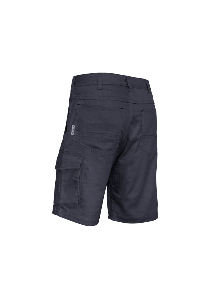 Mens Rugged Ripstop Short - Charcoal