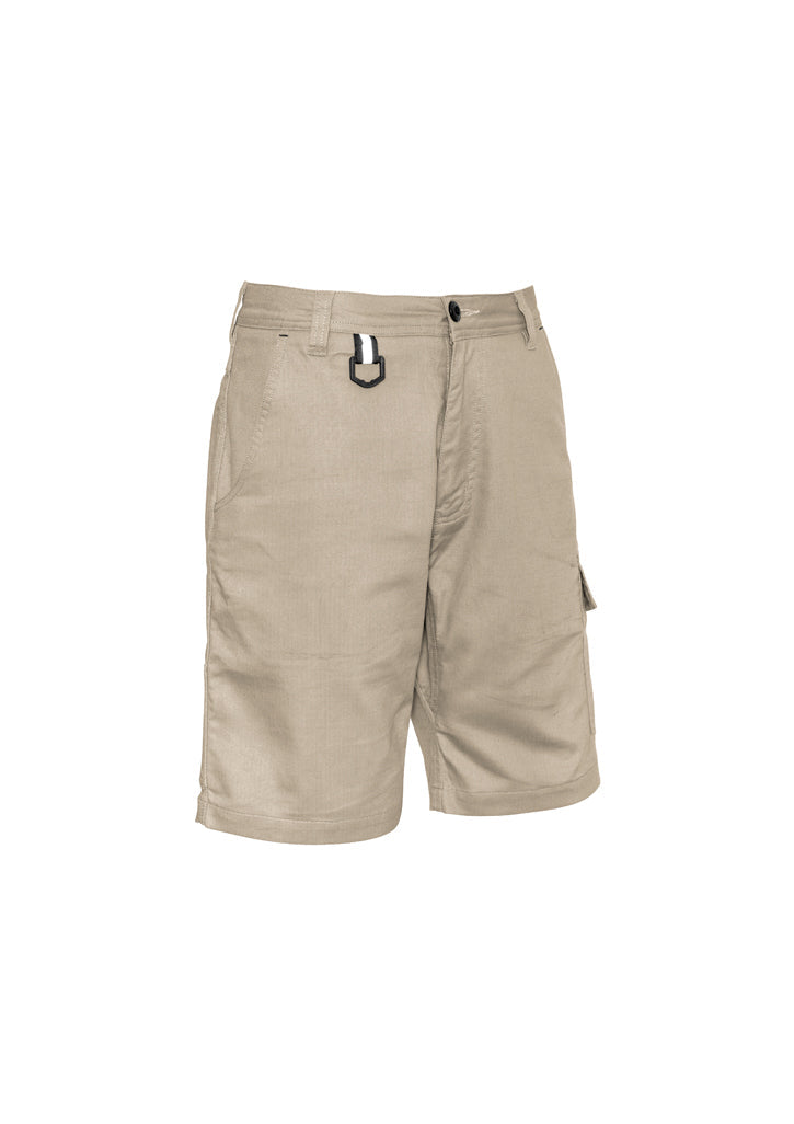 Mens Rugged Ripstop Short - Charcoal