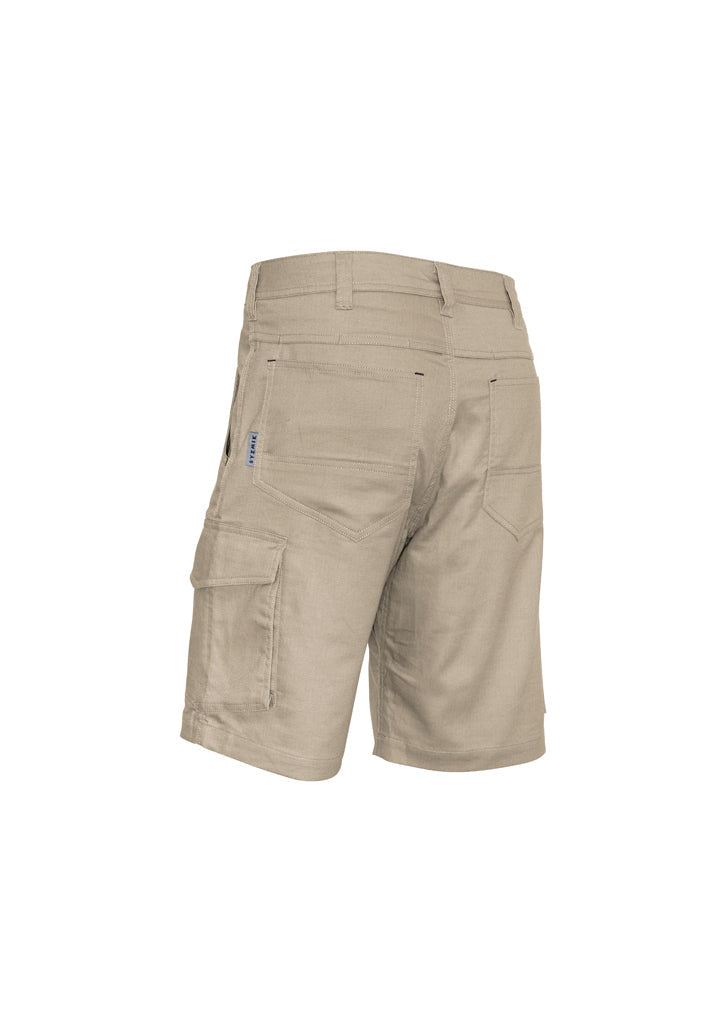 Mens Rugged Ripstop Short - Black