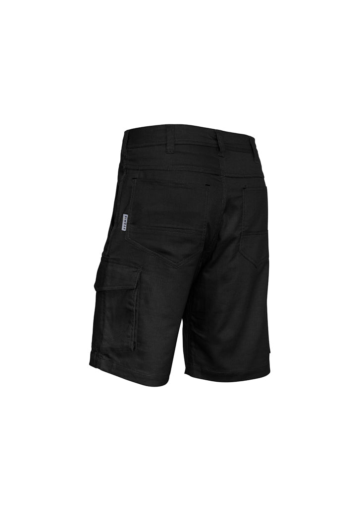 Mens Rugged Ripstop Short - Black