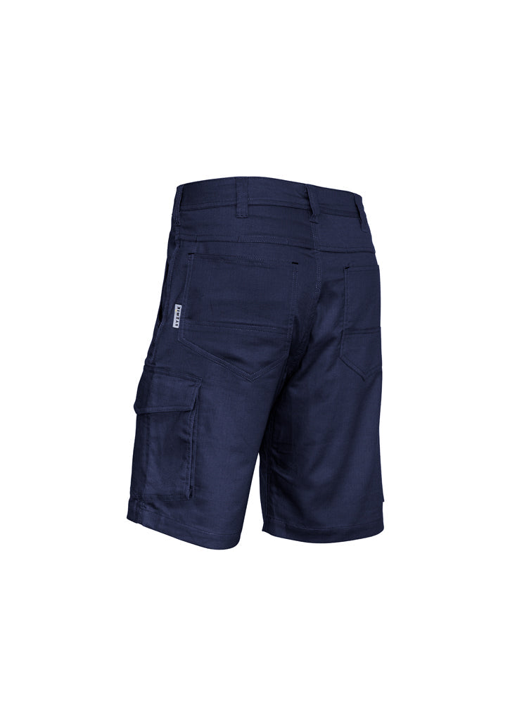 Mens Rugged Ripstop Short - Black