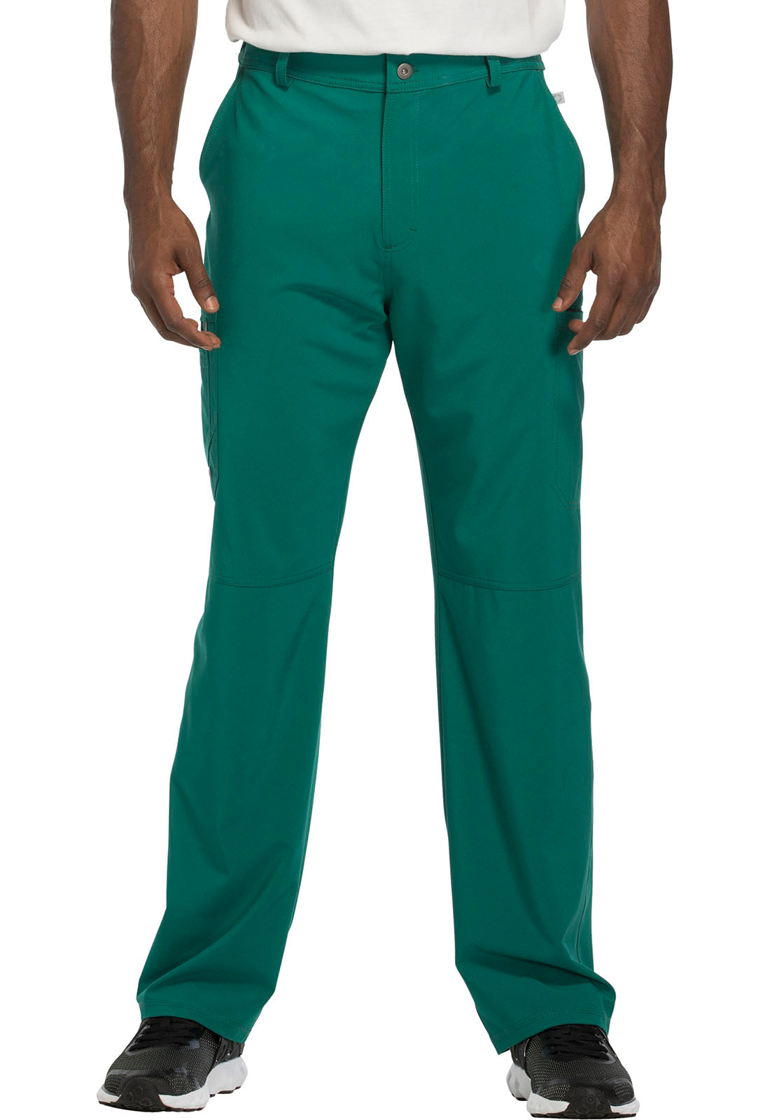 Cherokee Men's Infinity Fly Front Pant - Hunter Green