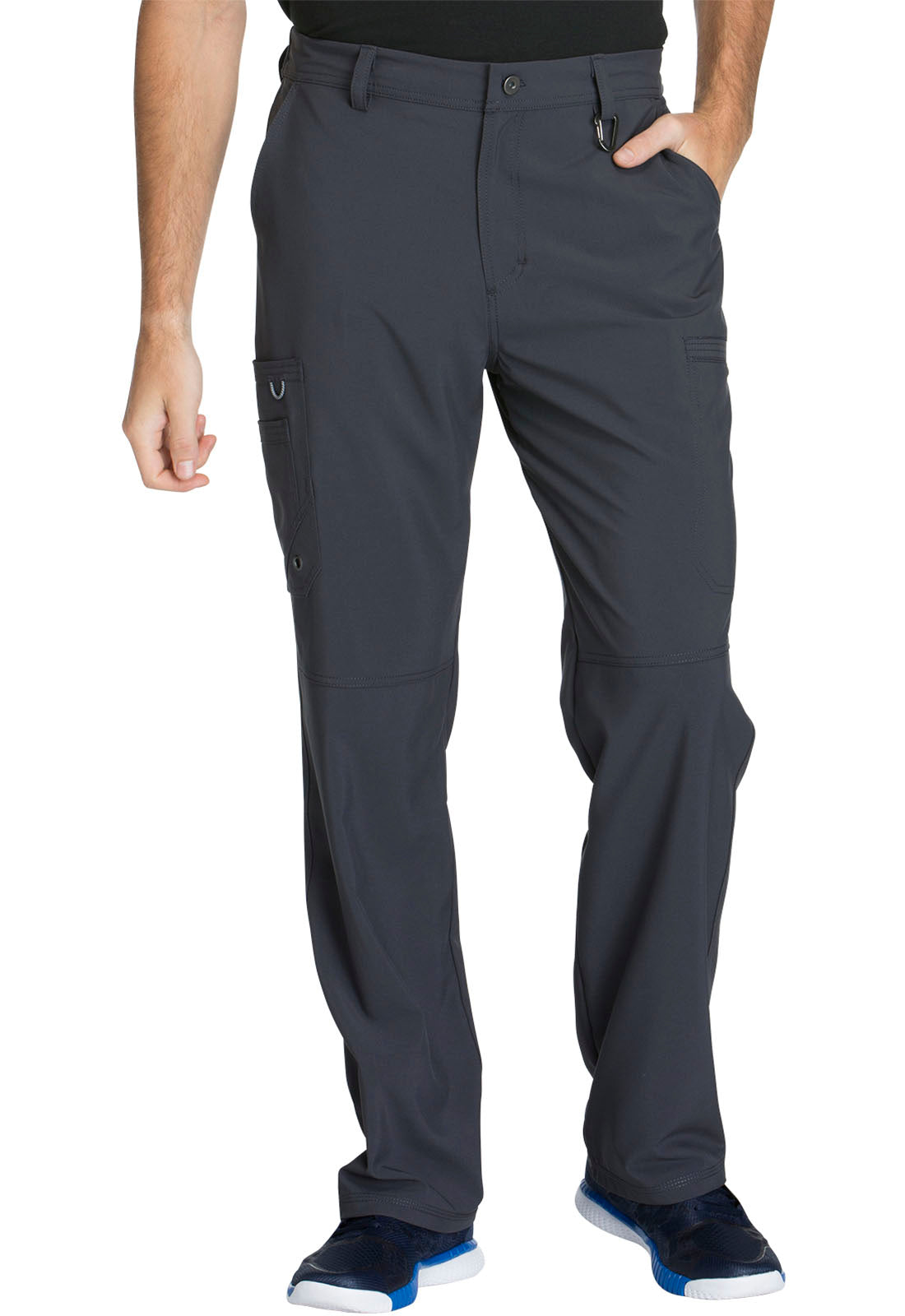 Cherokee Men's Infinity Fly Front Pant - Caribbean Blue