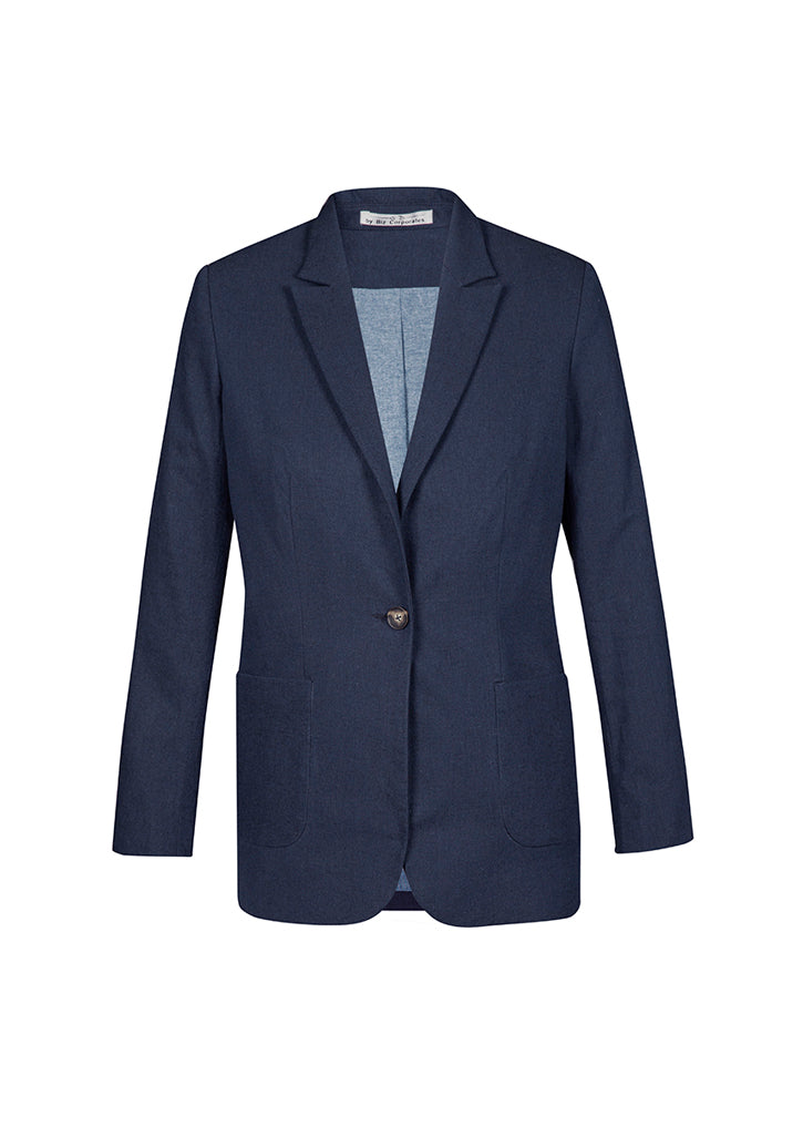 Arden Womens Smart Casual Blazer - Navy