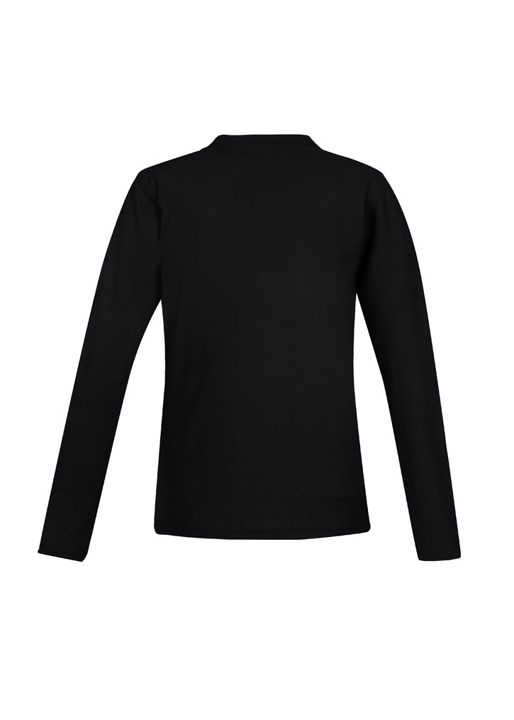 Crew Ladies L/S Polo - Charcoal