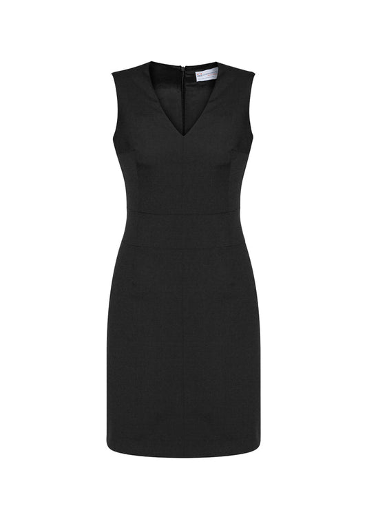 Sleeveless V-Neck Dress