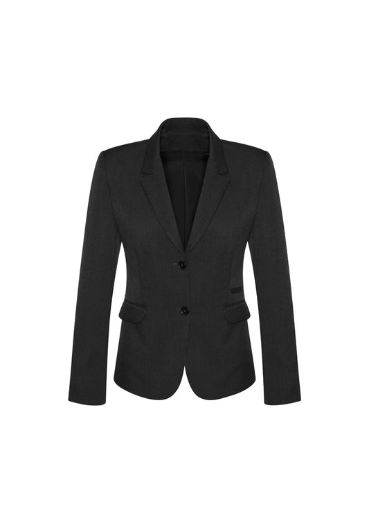 Ladies 2 Button Mid Length Jacket