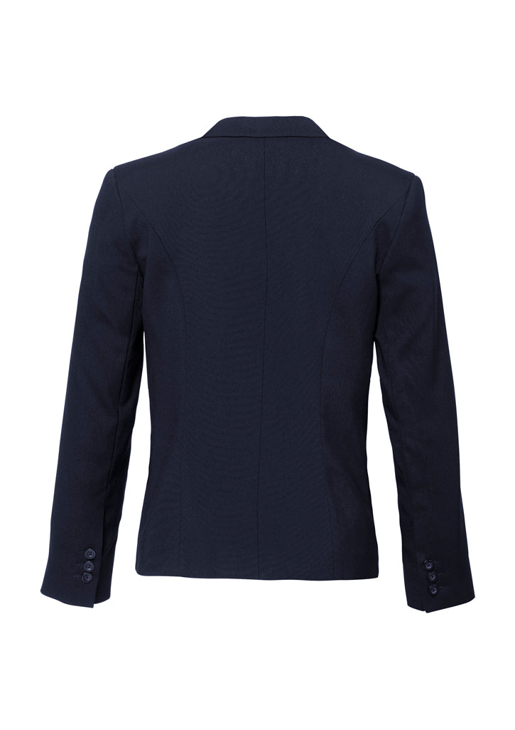 Ladies Short Jacket Reverse Lapel