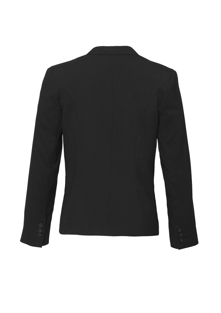 Ladies Short Jacket Reverse Lapel