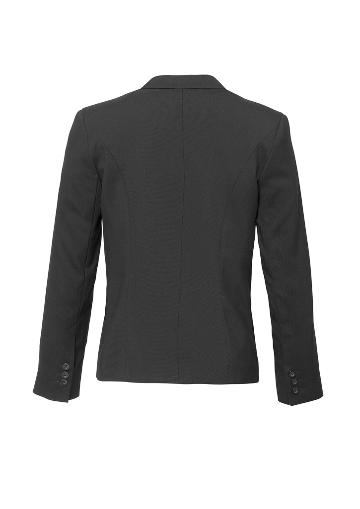 Ladies Short Jacket Reverse Lapel