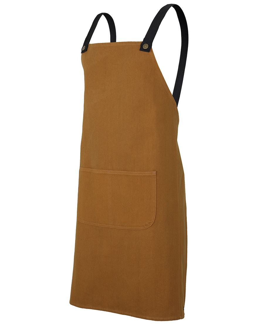 JB's Cross Back Canvas Apron (w/o strap) - Black