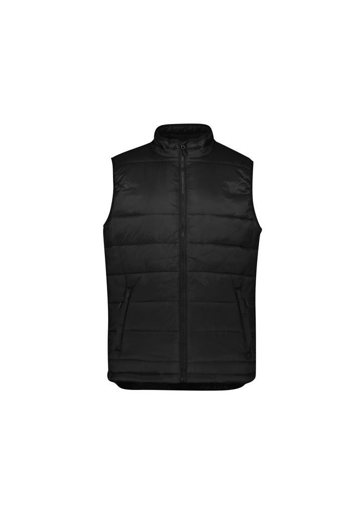 Alpine Mens Puffer Vest - Black