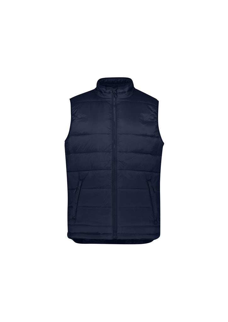 Alpine Mens Puffer Vest - Black