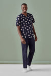 Men's Best Friend Scrub Top