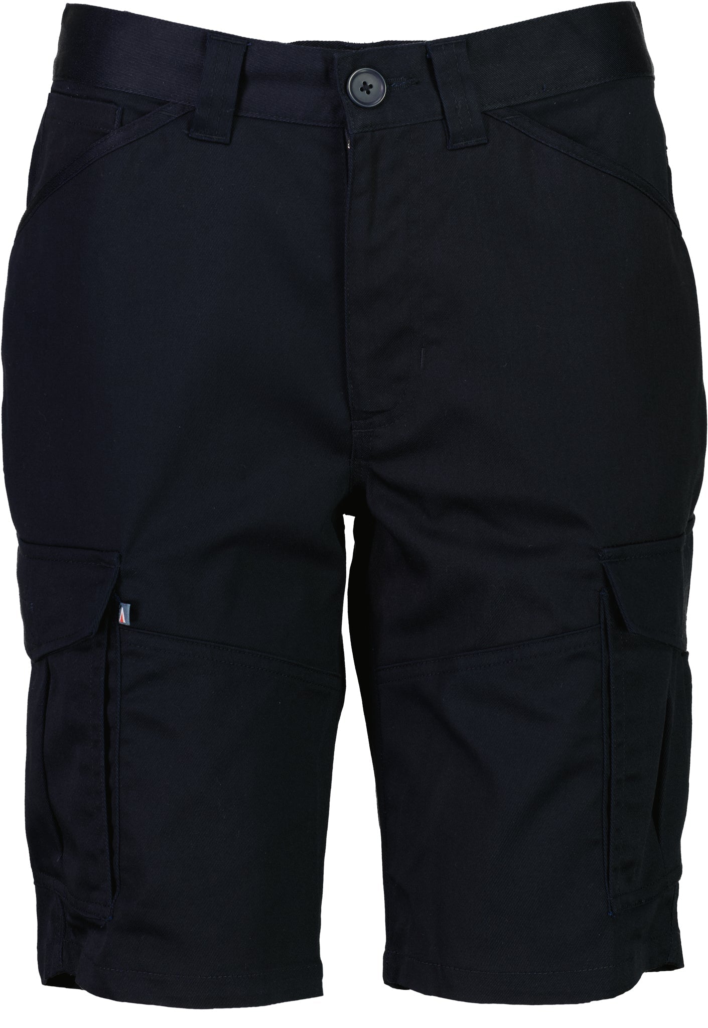 Unisex Stretch Cargo Shorts - Black