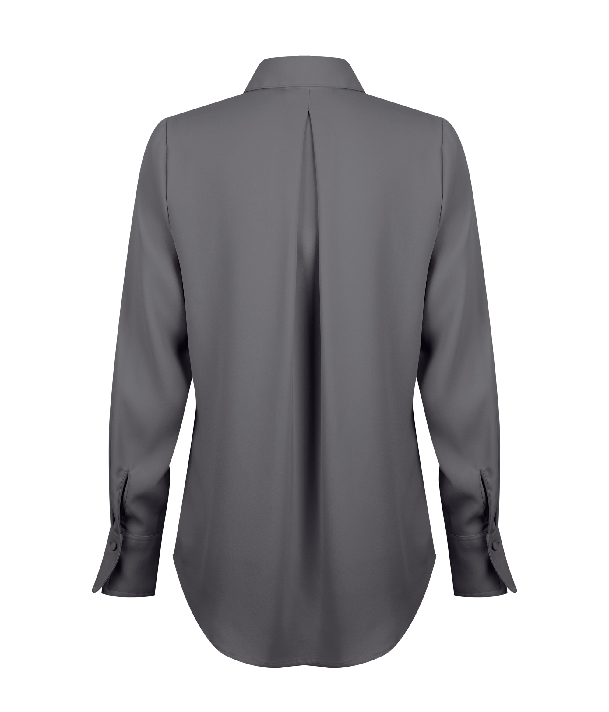 Long Sleeve Soft Quinn Top - Charcoal