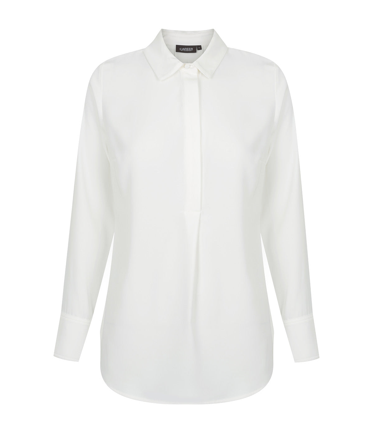 Long Sleeve Soft Quinn Top - Ivory